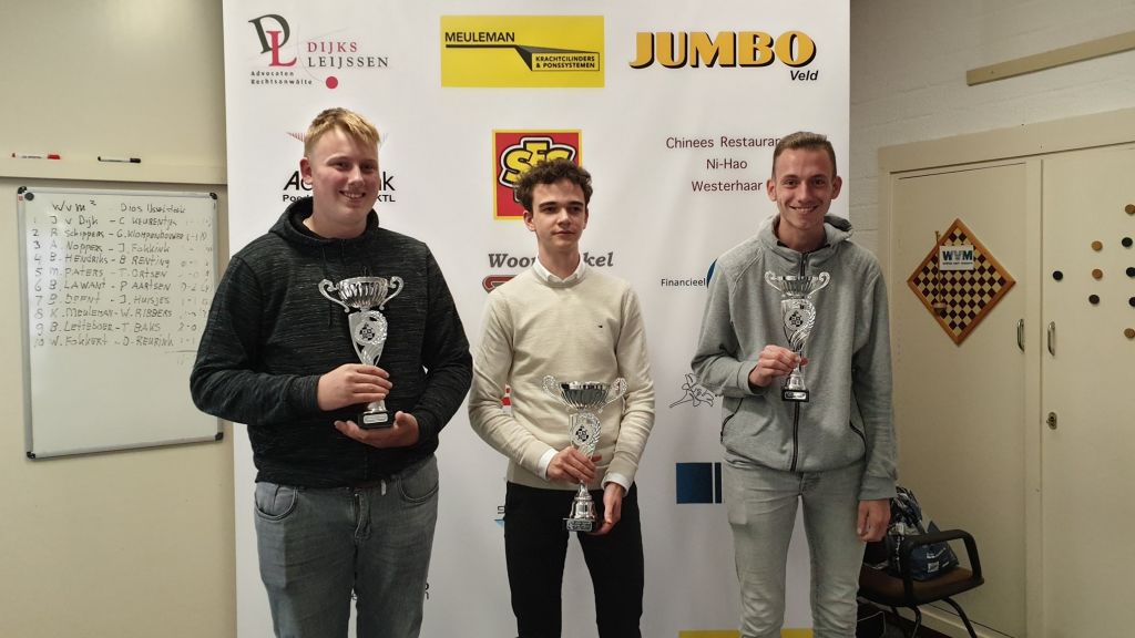 Foto: WSDV'er Machiel Weistra wint de Nationale Jeugdcup